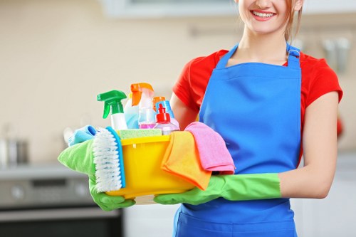 Carpet cleaning payment security with encrypted checkout protections